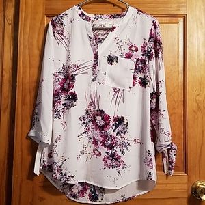 Long sleeve dressy top